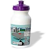 Londons Times Space The Final Frontier Cartoons - One Giant Step For Alien-Kind - Water Bottles