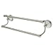 Kingston Brass BA11318SN Vintage 18-Inch Double Towel Bar, Satin Nickel