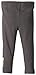 L'ovedbaby Baby-Girls Newborn Organic Leggings, Gray, 0/3 Months