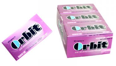 Orbit Gum - Bubblemint, 14 piece pak, 12 count