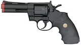 TSD Sports 4-Inch Barrel Spring Powered Airsoft Revolver (Black)