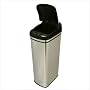 Touch-Free Stainless Steel 13-Gallon Trash Can