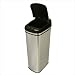 Touch-Free Stainless Steel 13-Gallon Trash Can