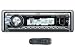 JVC - KD-DV7401 - Autoradio RDS CD / DVD / DivX mp3 / wma - iPod / USB - Entree A / V - 4 x 50 W Mosfet - Egaliseur 5 bandes - 2 sorties ligne - Compatible Com. Volant - Gris metallise