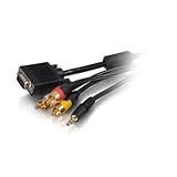 50FT Rapidrun VGA Rca Composite Video Stereo All-in-one Cable CL2 50FT Rapidrun VGA Rca Composite Video Stereo All-in-one Cable CL2