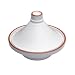 Kitchen Craft 28 cm Ceramic Molten Tagine, White