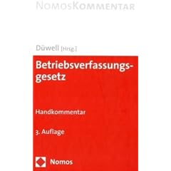 Betriebsverfassungsgesetz: Handkommentar