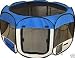 Doggie Crates - Pet Travel, Indoor or Outdoor Dog Cat Puppies Kitten Play Yard *Royal Blue* *Small*