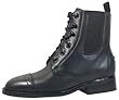 Smoky Mountain Kids Leather Lace Paddock Boot with Elastic Gores