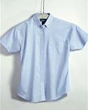 Tri-Mountain Women's Stain Resistant Short Sleeve Oxford Shirt. 741