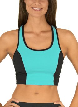 3/4 Length Racer Back Fitness and Yoga Top by Fit Couture