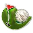 Finders Key Purse 19th Hole Keychain