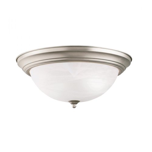 Kichler Lighting 8110NI 3 Light Flush Mount Ceiling Light, B