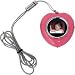 CTA Digital MI-HPNP Heart Shape Digital Photo Frame Necklace (Pink)