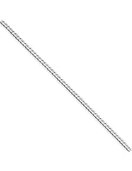 3 mm, Sterling Silver, Curb Chain - 20 inch