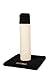 Read AlphaPooch Purrfect Single Cat Scratch Post, Black Fleece with Natural Sisal Rope Details AlphaPooch Purrfect Single Cat Scratch Post, Black Fleece with Natural Sisal Rope