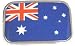B55 Australian Flag Belt Buckle Image