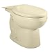 American Standard 3705.216.021 H2Option Dual Flush Right Height Toilet Bowl, Bone (Bowl Only)