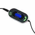 Exeze Pico Talk Chrome - Universal Kfz-Freisprecheinrichtung und FM Transmitter - automatiche frequenzsuche - f�r jedes Audioger�t mit einem 3,5 mm Audio-Buchse