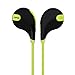 Mpow Swift Bluetooth 4.0 Wireless Sport Headphones Sweatproof Running Gym Exercise Headsets-Green