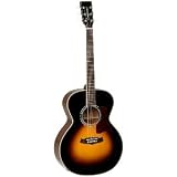 Tanglewood SolidTop Spruce/Mahogny Guitar, Sunburst Gloss (TW60-SC-VS)