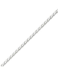 Sterling Silver 2mm Diamond-Cut Spiga Chain - 20 Inch