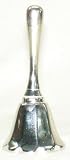 Two Brass Hand Bells-Silver-3H-16722N