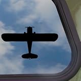 Aeronca 11 AC Chief Private Plane Black Decal Car Sticker 
