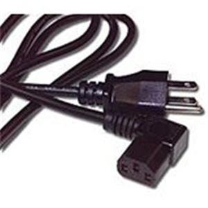 Cables to Go 28593 Universal Right Angle 18 AWG Power Cord (14 Feet, Black)