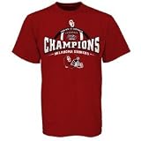 Oklahoma Sooners Crimson 2008 Big 12 Conference Football Champions Locker Room T-shirt