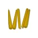 12 Yellow Taper Dinner Candles