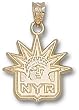 New York Rangers "Nyr" Liberty Logo 5/8" Charm/Pendant