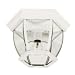 Search : Kenroy Home 16277WH Dural 1-Light Flush Mount, White