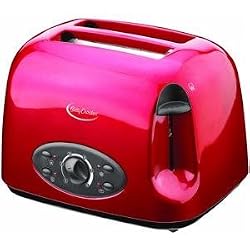 Betty Crocker Appliances BR-602U Red 2-Slice Toaster