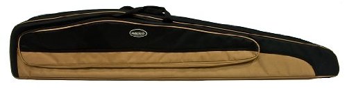 Bulldog Hybrid Magnum Black Double Rifle/Shotgun Case with Brown Trim (50-Inch)