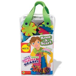 Alex Knot A Scarf Fleece Scarf Making Kit by Alex