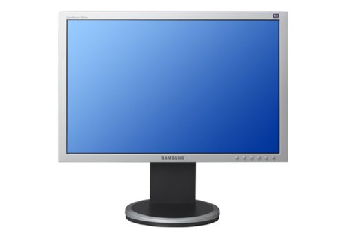 Samsung Syncmaster 205BW 50,8 cm (20 Zoll) Wide Screen TFT Monitor und DVI silber (Kontrast 600:1, 5 Ms Reaktionszeit) (Auflösung 1680 x 1050 Bildpunkte)