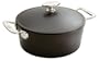 Lodge Signature 7-Quart Seasoned Cast-Iron Dutch Oven with Stainless-Steel Handles