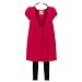 Girls' YES Tunic 2-pc. Set - Red