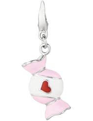 Sterling silver and Enamel WRAPPED CANDY (Charm)