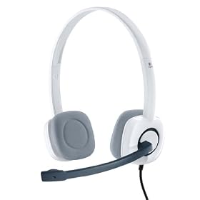 Logitech - Stereo Headset H150 Borg Coconut - Micro-casque - Microphone anti-parasite - Commandes audio int�gr�es - Blanc Coco