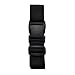 Explore Land Heavy Duty Polyester Luggage Strap Adjustable Suitcase Travel Belt (1-Pack Black)