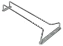 10 Inch Chrome Hanging Wine Glass Stemware Storage Rack