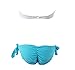 bikini New Women Girl Suit Sexy Strapless Pad Bandeau Top Bottom Swimsuit Swimwear S M L Hot 131