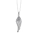 FOJO's Diamond in Sterling Silver Angel Wing Pendant (1/10 ct. tw.)
