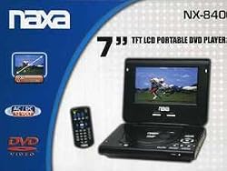 NAXA NX-840 7" TFT LCD Portable DVD Player