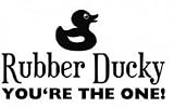 Rubber duck - Wall Decal - selected color: White - Want different color ? Choose from 24 colors in 