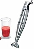 Produkt-Bild: LUXUS STABMIXER MIT EXTRASTARKEN 400 WATT HAND STAB MIXER VIBRATIONSARMER MOTOR KOMPLETT AUS EDELSTAHL ROSTFREI INKL. MIXBEH&Auml;LTER NEU + OVP