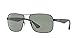 Ray-Ban Polarized RB3516 Sunglasses - Matte Black Frame/Green Lens