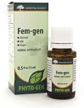 Genestra Brands - Fem-gen - Almond, Oak, and Grape Herbal Supplement - 0.5 fl. oz.